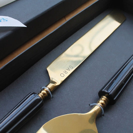 Club Cake Knife & Server (set of 2)