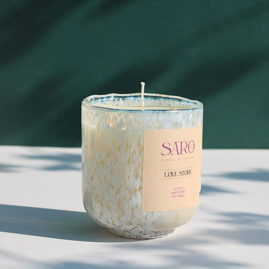 Love Story Candle Jar