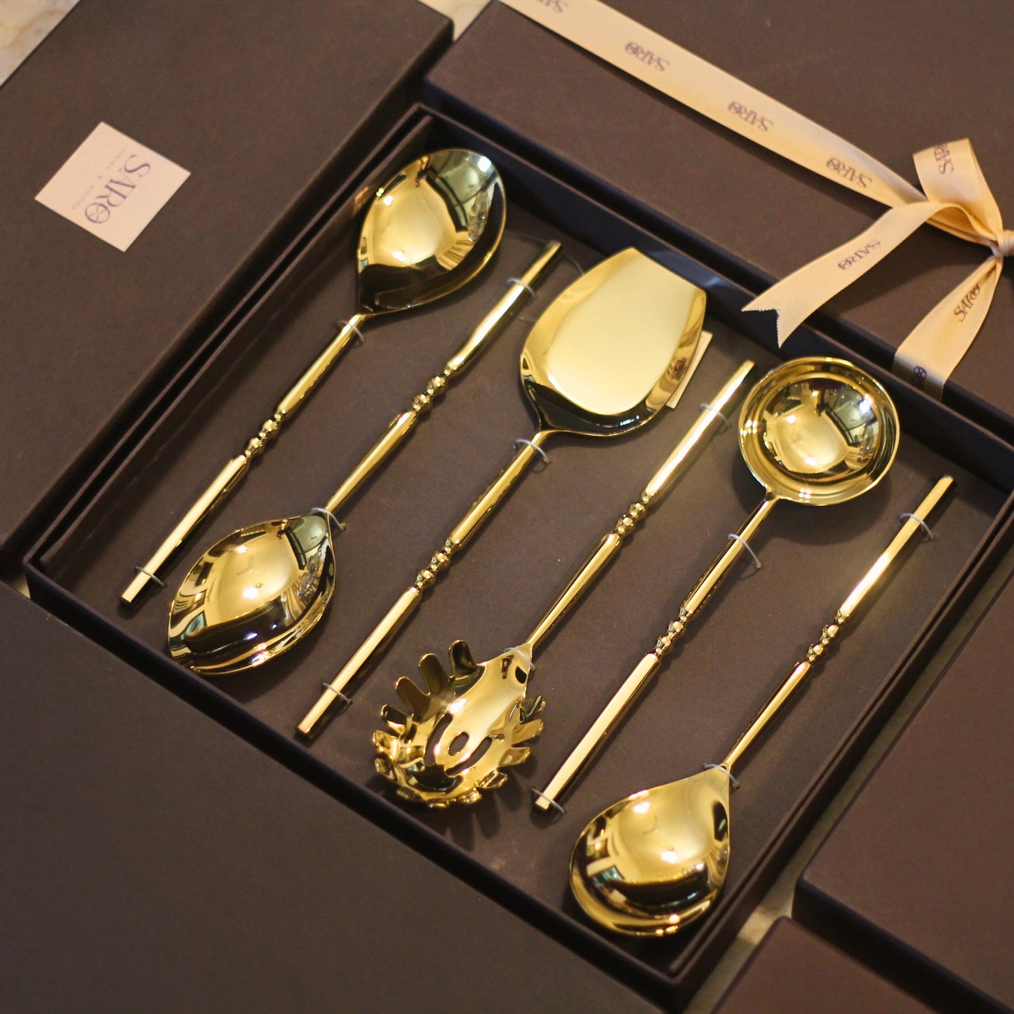 Asai Serving Spoons (set of 6)