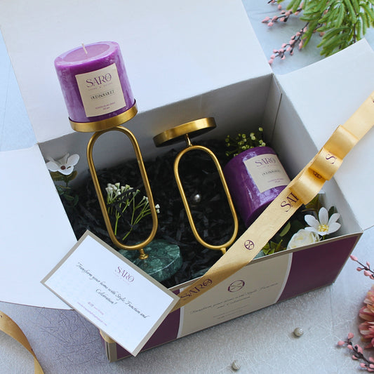 Inaara Candle Holder (set of 2)