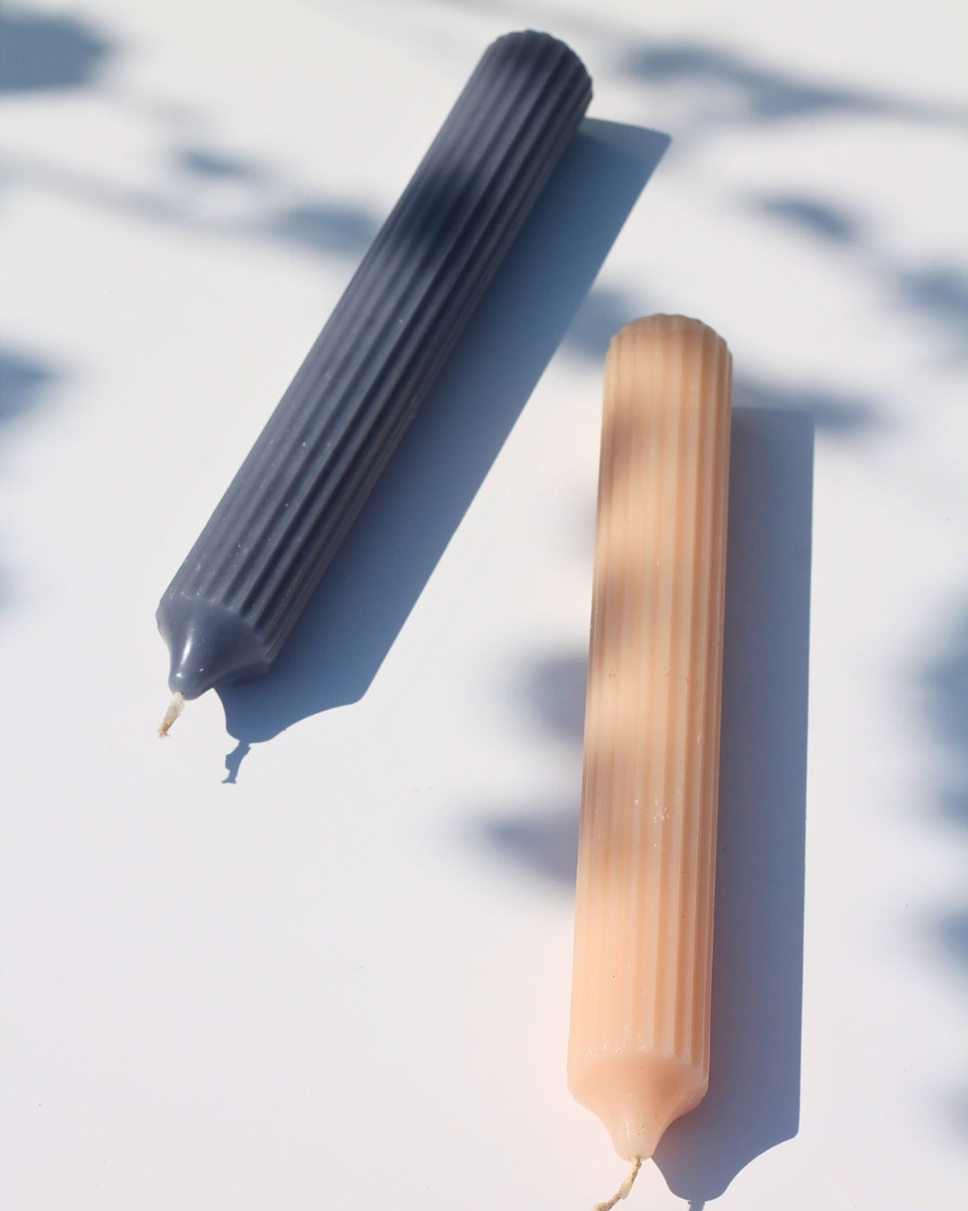 Ribbed Stick Candle