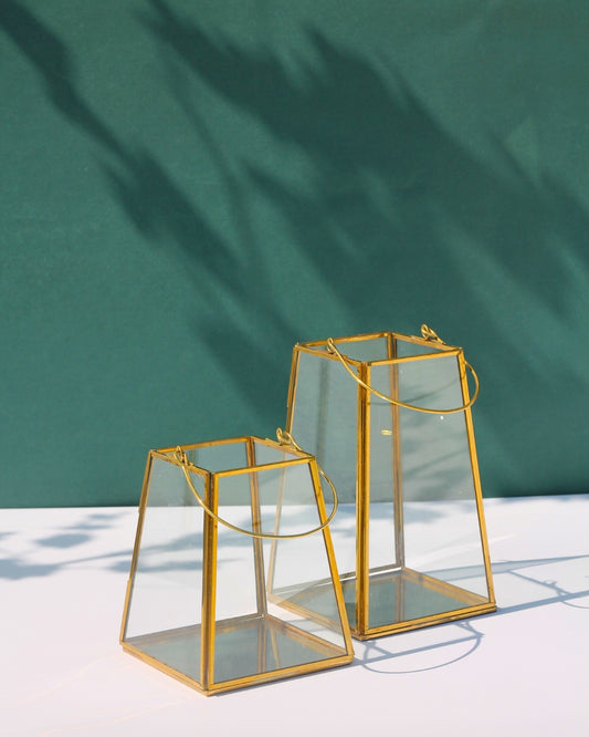 Geo Lantern (set of 2)