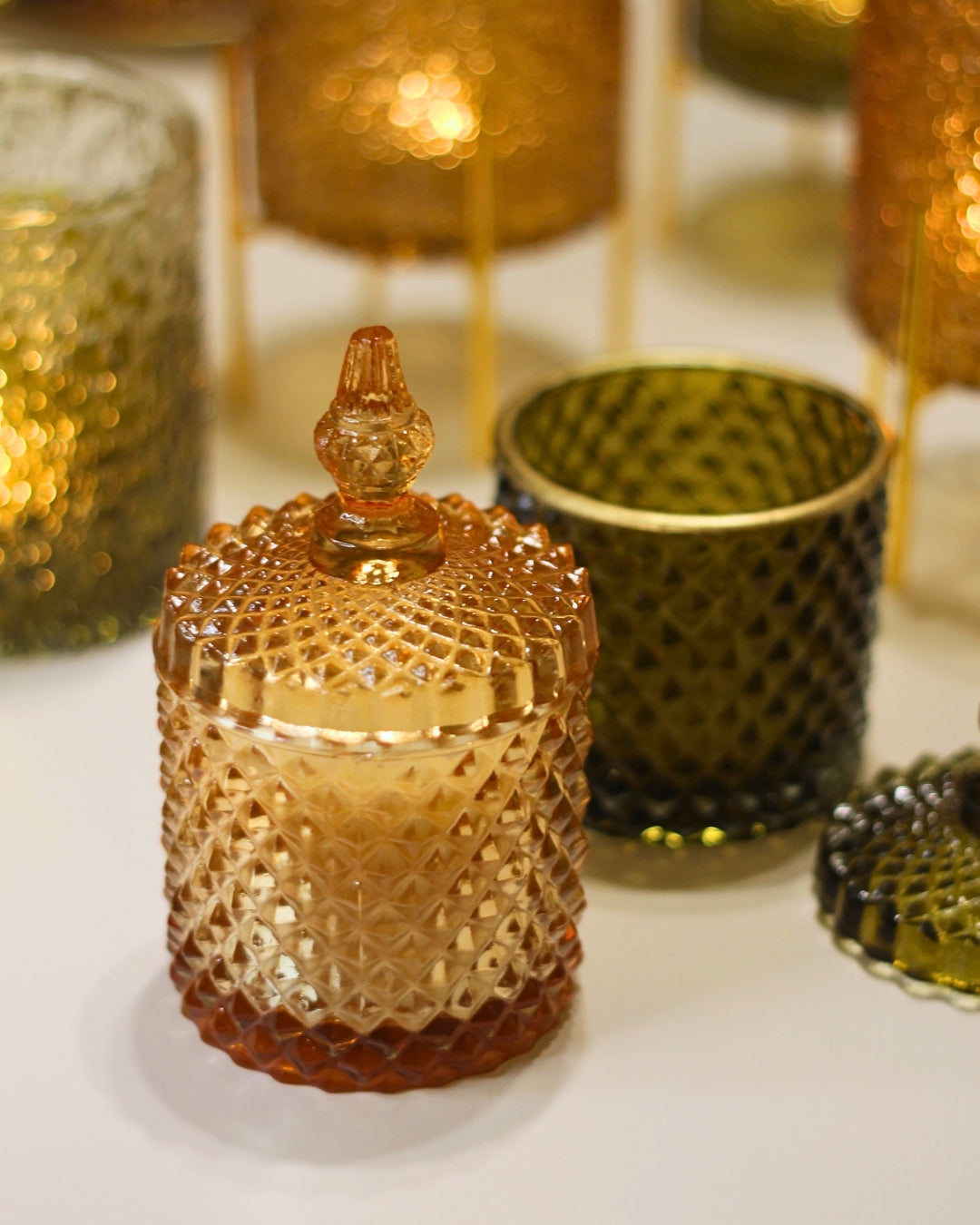 Mogra Candle Jar