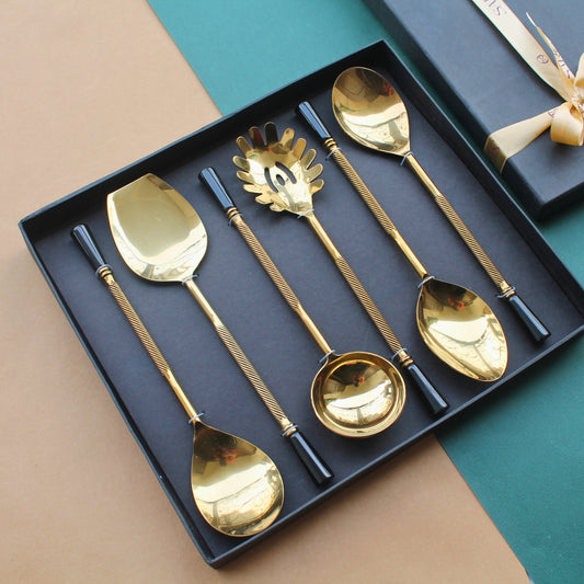 Ring Serving Spoons (set of 6)