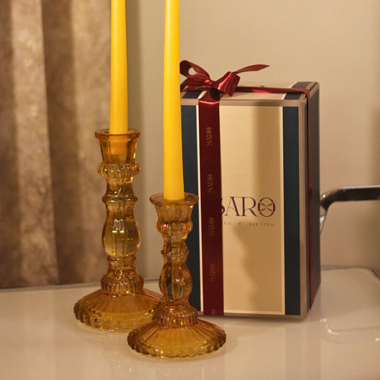 Roman Taper Candle Holder (set of 2)