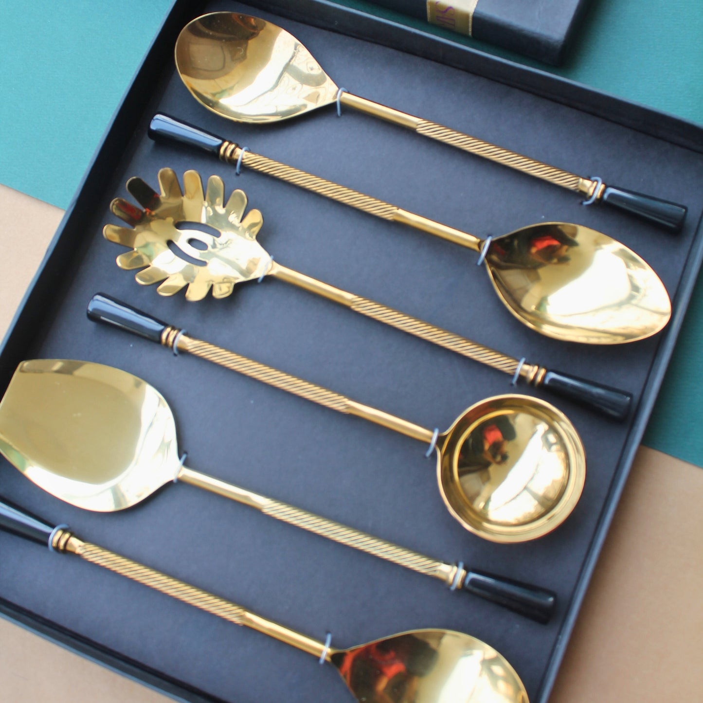 Ring Serving Spoons (set of 6)