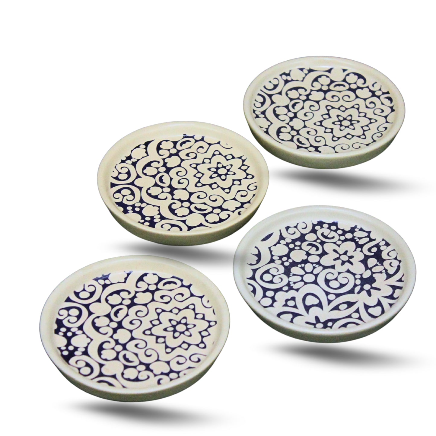 Floral Coaster - Set of 4