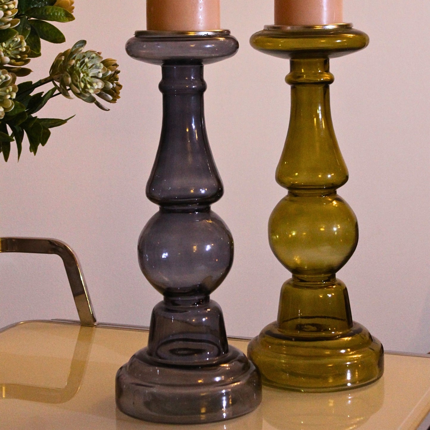 Figurative Candle Stand (set of 2)