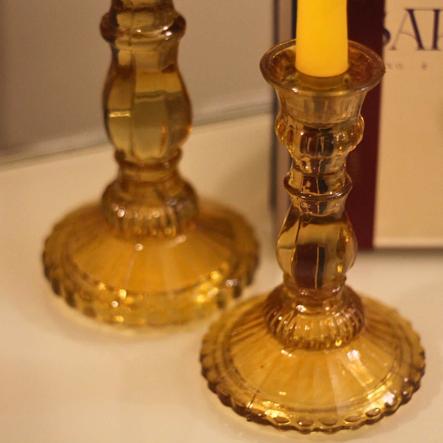 Roman Taper Candle Holder (set of 2)