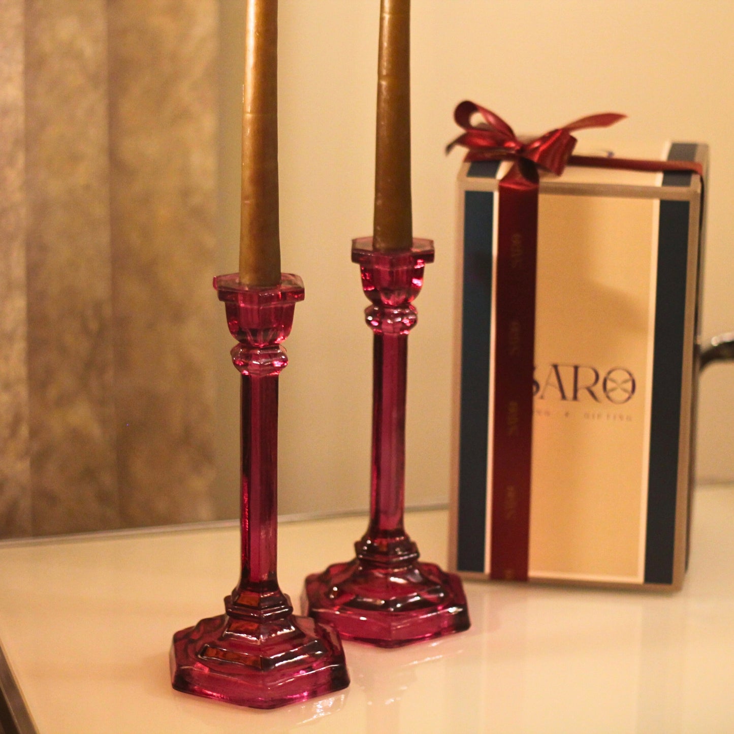 Ziya Taper Candle Holder (set of 2)