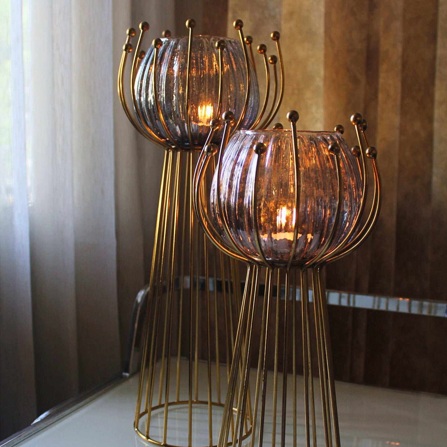 Lotus Candle Holder (set of 2)