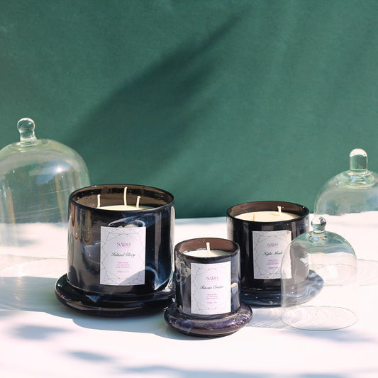 Black Bell Jar Candle
