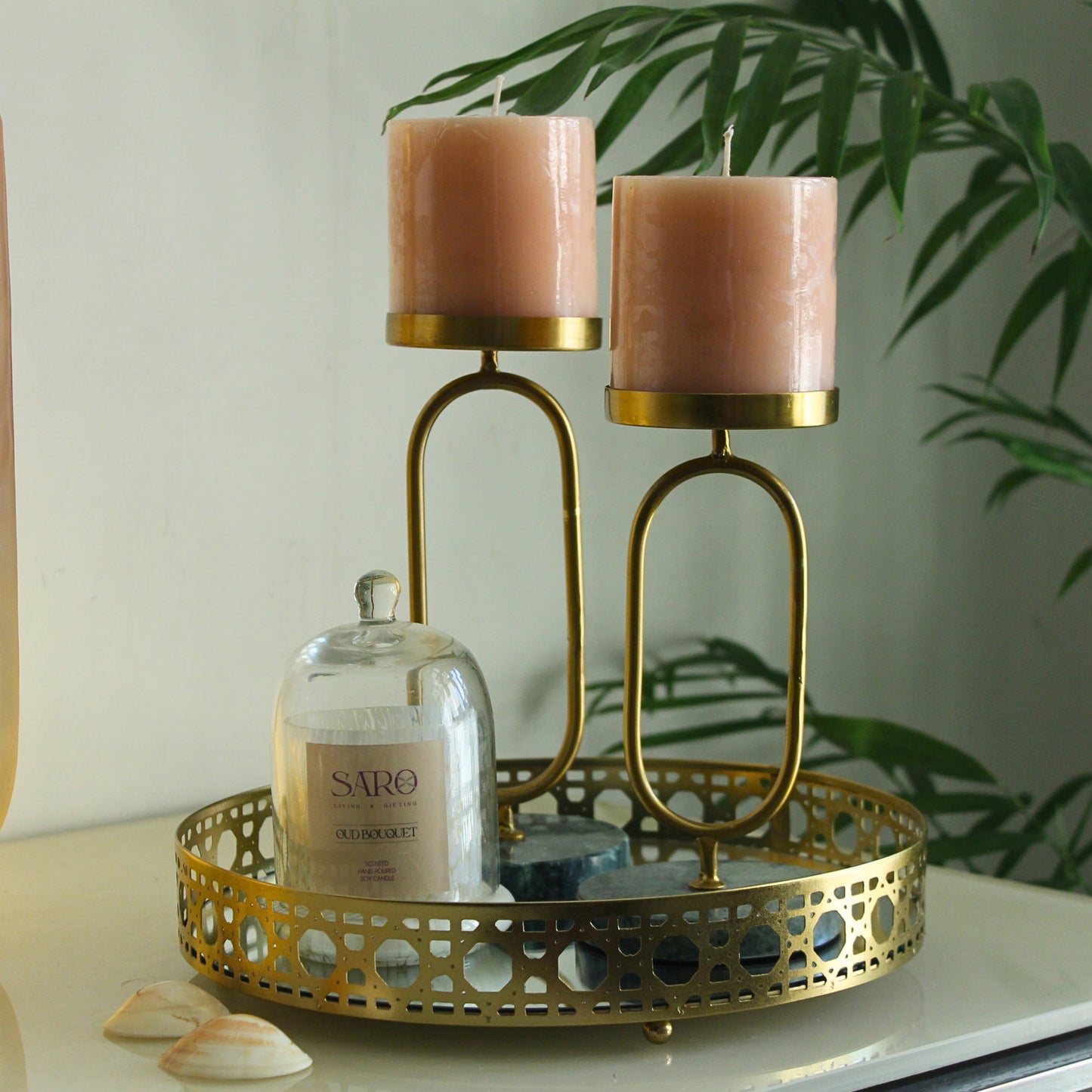 Inaara Candle Holder (set of 2)
