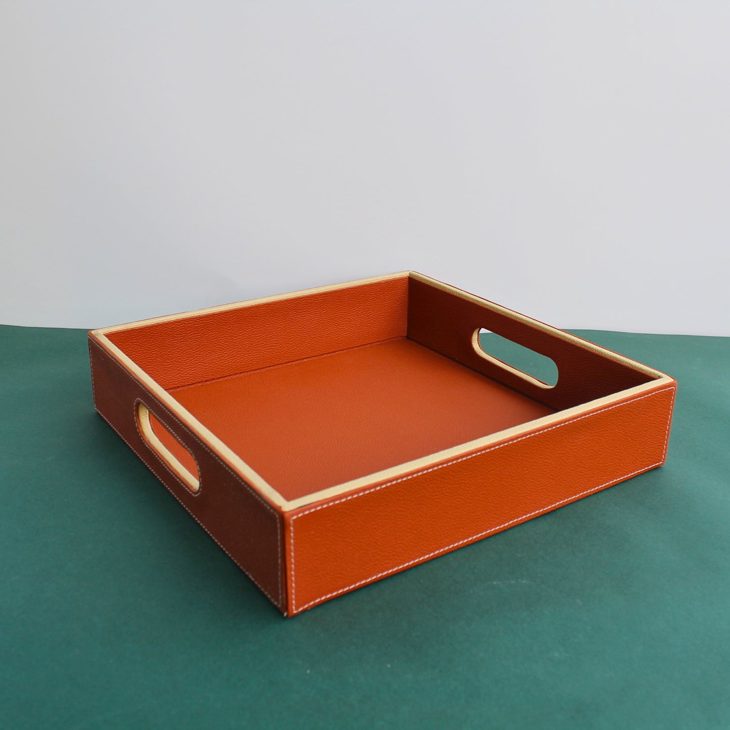 Alma Leatherette Serving Tray