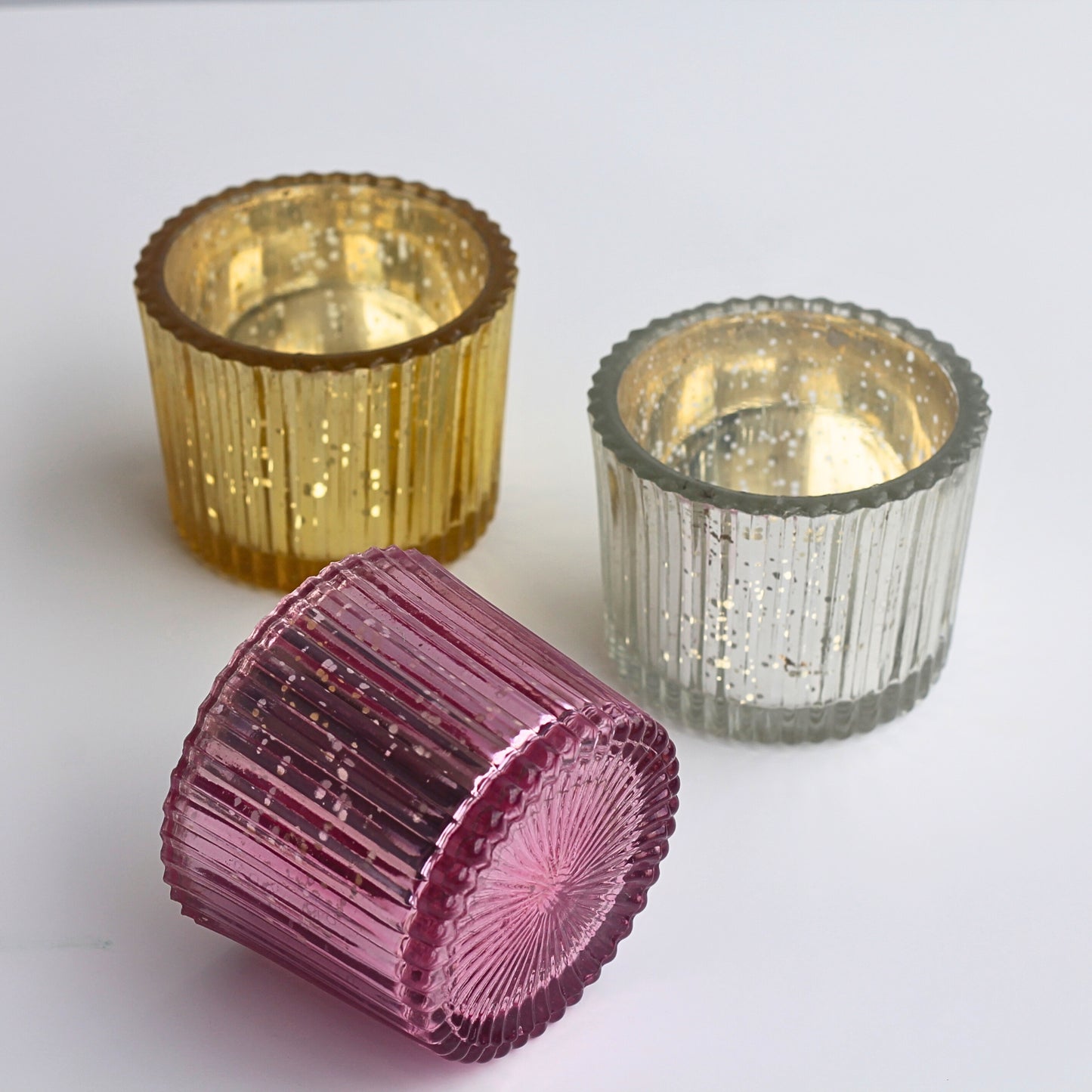 Glitter Votives (set of 3)
