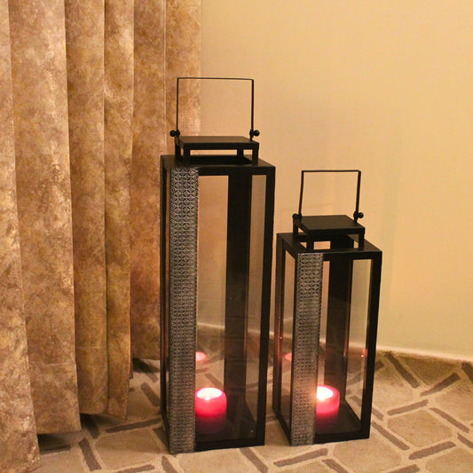 Cubic Lantern (set of 2)