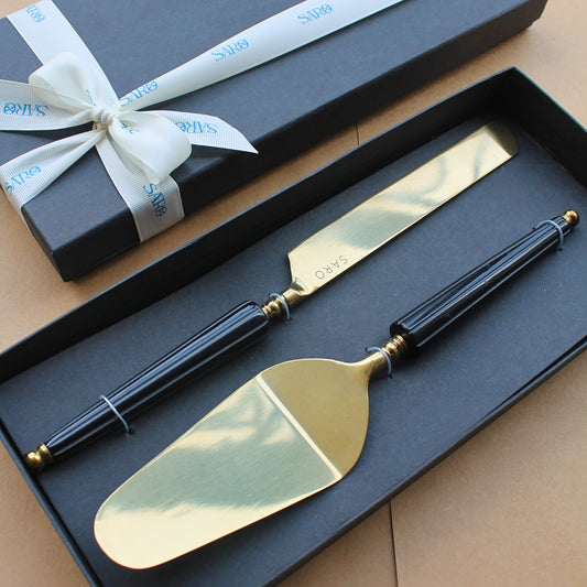 Club Cake Knife & Server (set of 2)