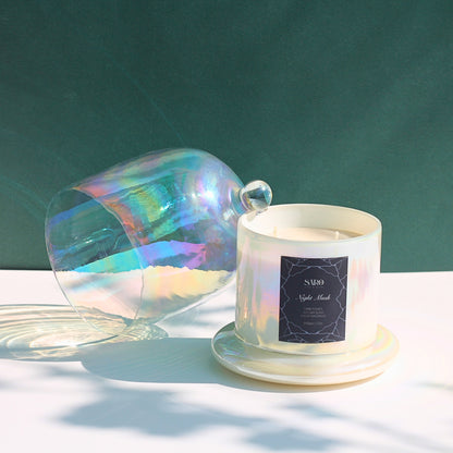 Rainbow Bell Jar Candle