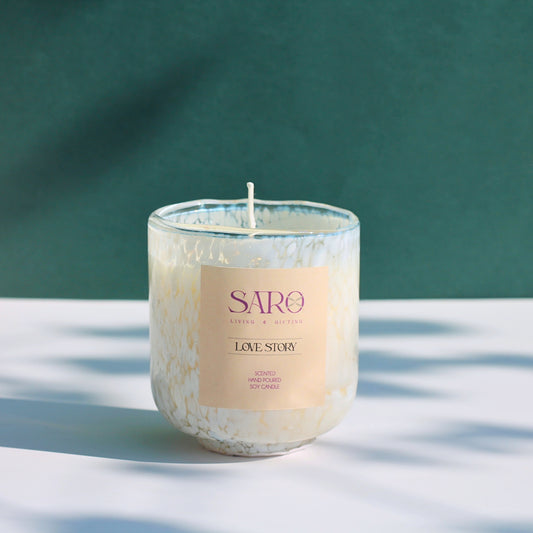 Love Story Candle Jar
