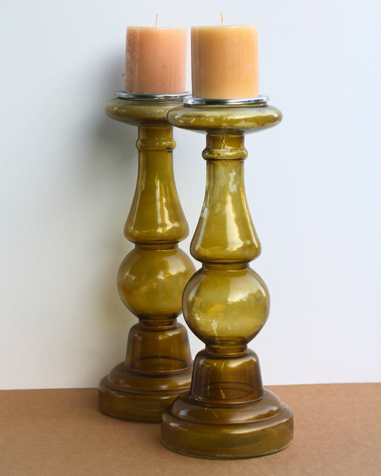 Figurative Candle Stand (set of 2)