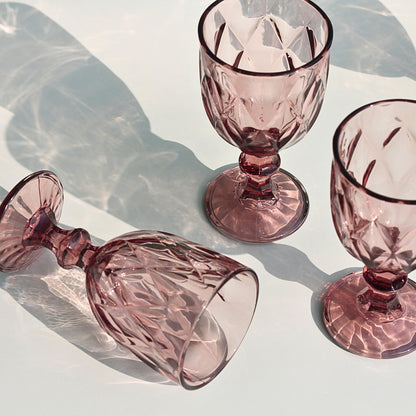 Mehrab Glasses - Rose Pink