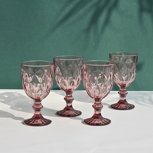 Mehrab Glasses - Rose Pink