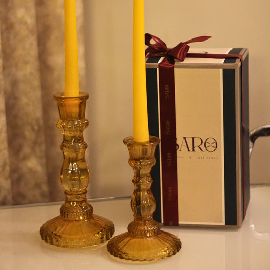 Roman Taper Candle Holder (set of 2)