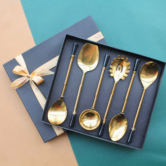 Ring Serving Spoons (set of 6)
