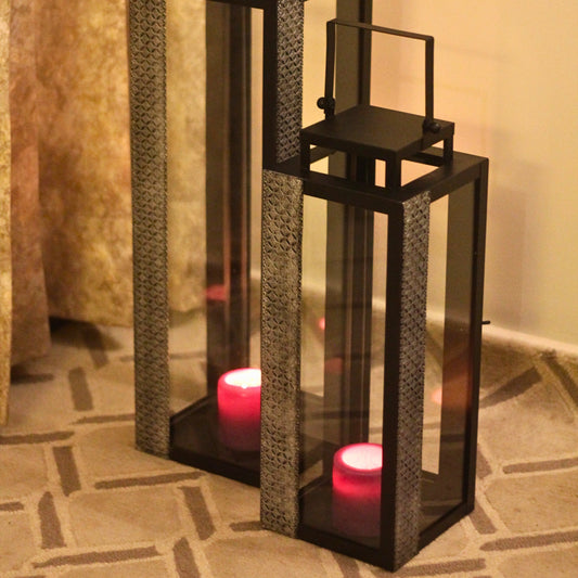 Cubic Lantern (set of 2)