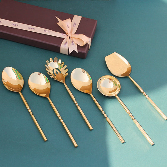 Asai Serving Spoons (set of 6)