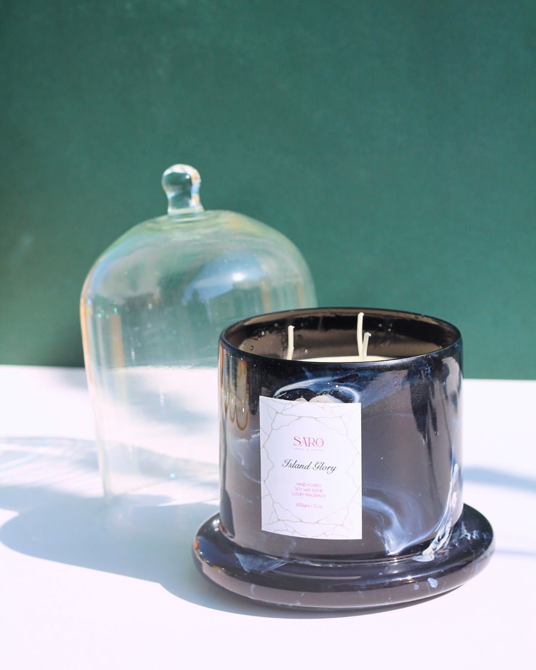 Black Bell Jar Candle
