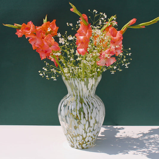 White Cheena Vase