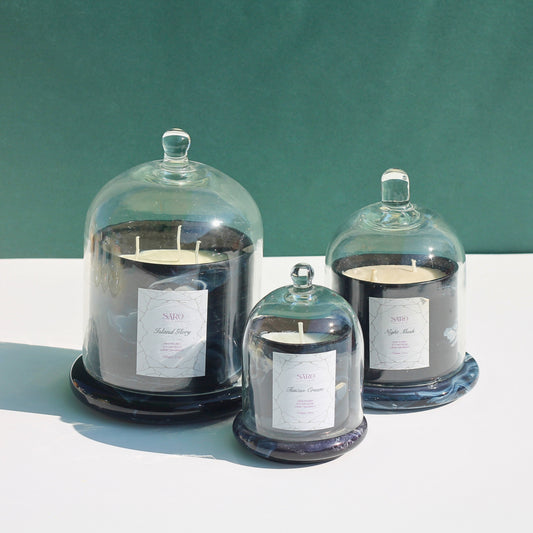 Black Bell Jar Candle