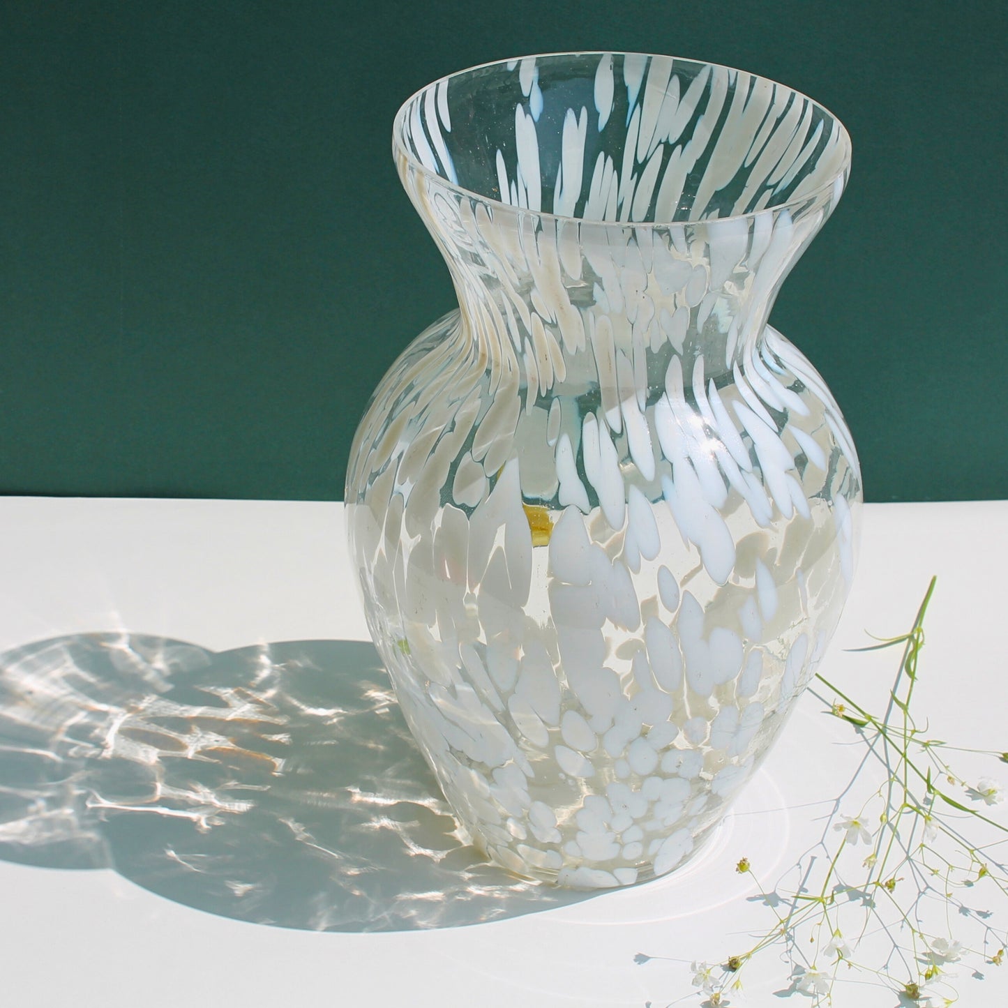 White Cheena Vase
