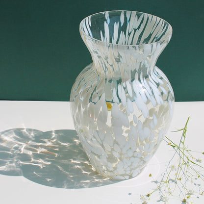 White Cheena Vase
