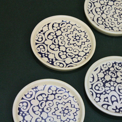 Floral Coaster - Set of 4