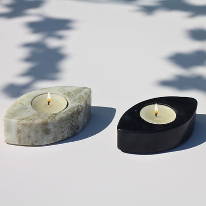 Marble Eyes T-light holder (set of 2)
