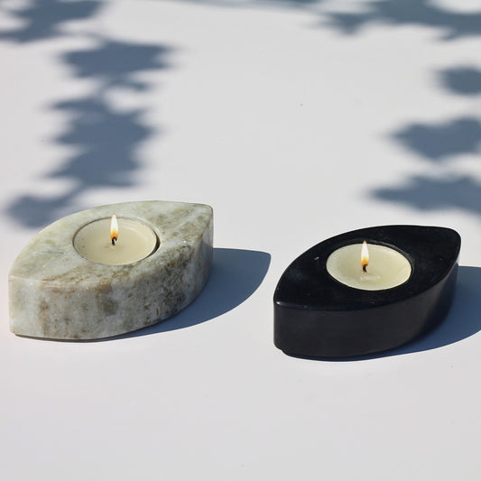 Marble Eyes T-light holder (set of 2)