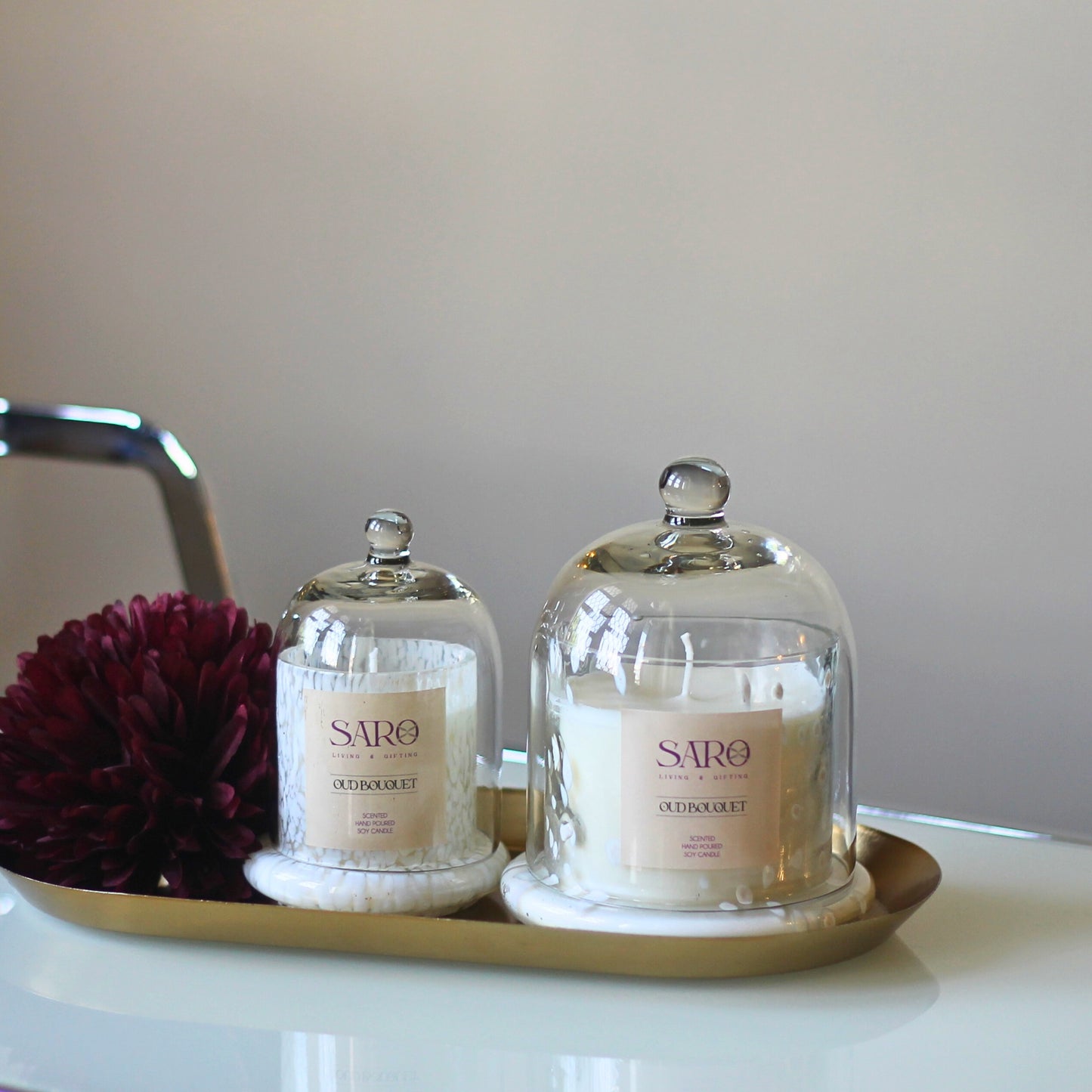 Oud Bell Jar Candle