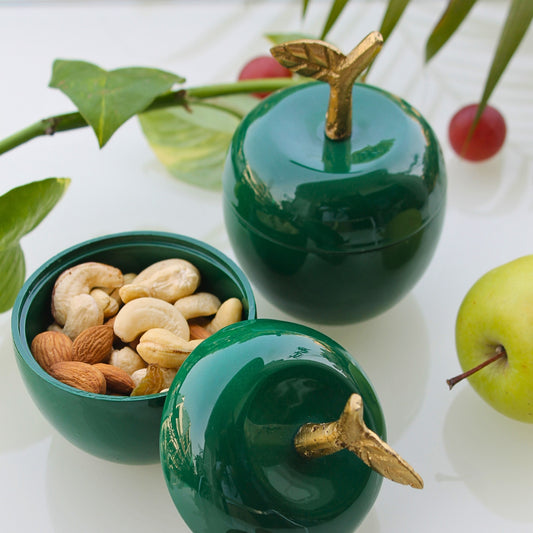 Apple Metal Jar