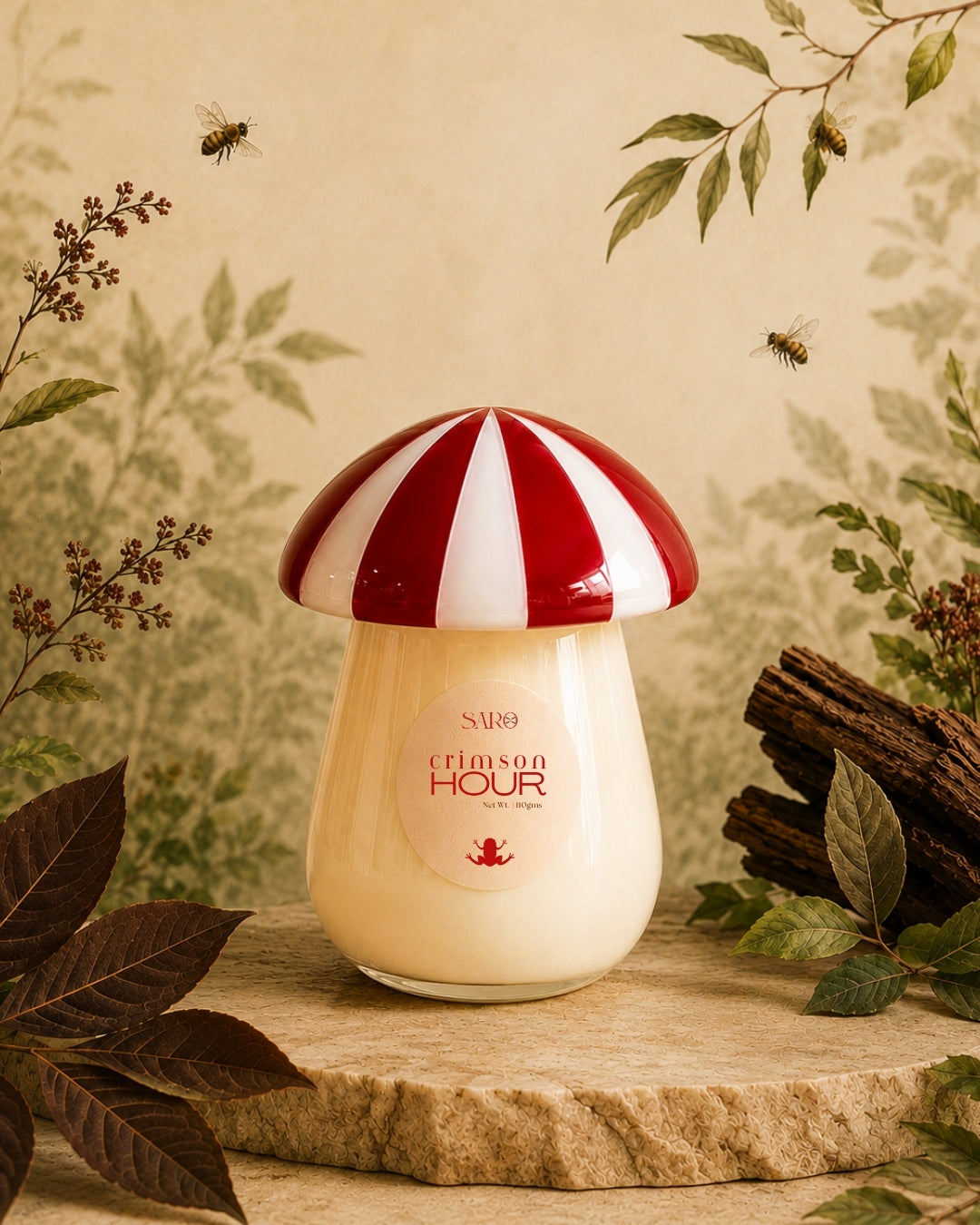 Truffle Candle Jar - Crimson Hour