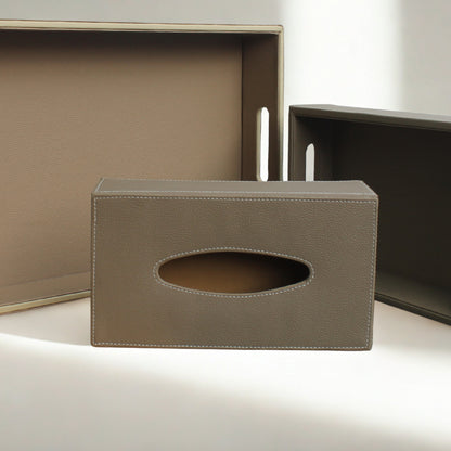 Leatherette Tissue Box