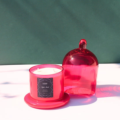 Red Bell Jar Candle